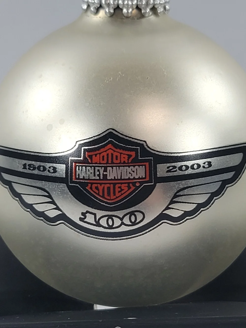 Harley Davidson 100th Anniversary Ornament 97971-03v Rare